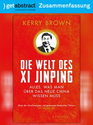 cover image of Die Welt des Xi Jinping (Zusammenfassung)